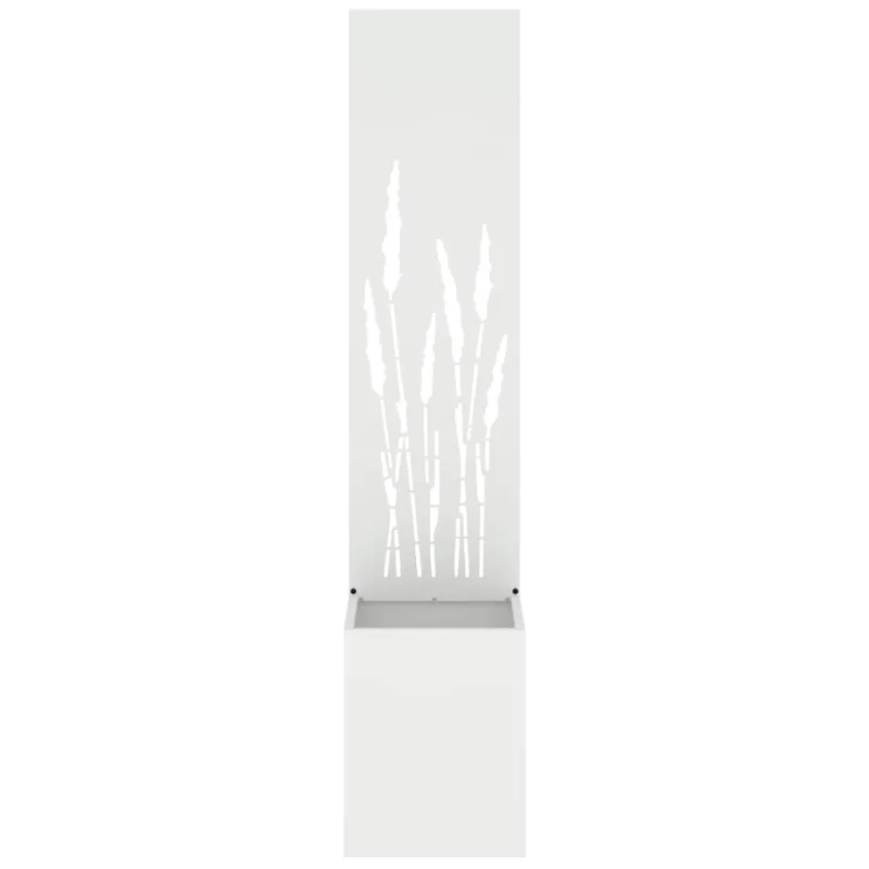 Sodo privatumo ekranas „Fretwork“ Balta 32 x 150 cm