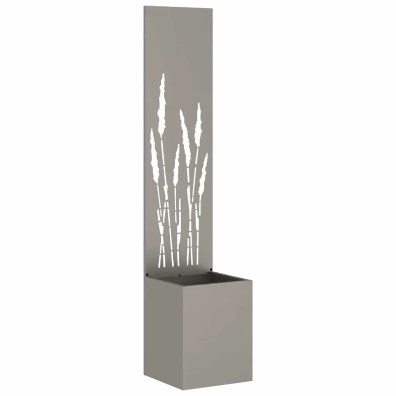 Sodo privatumo ekranas „Fretwork“ Rūdijanti 32 x 150 cm