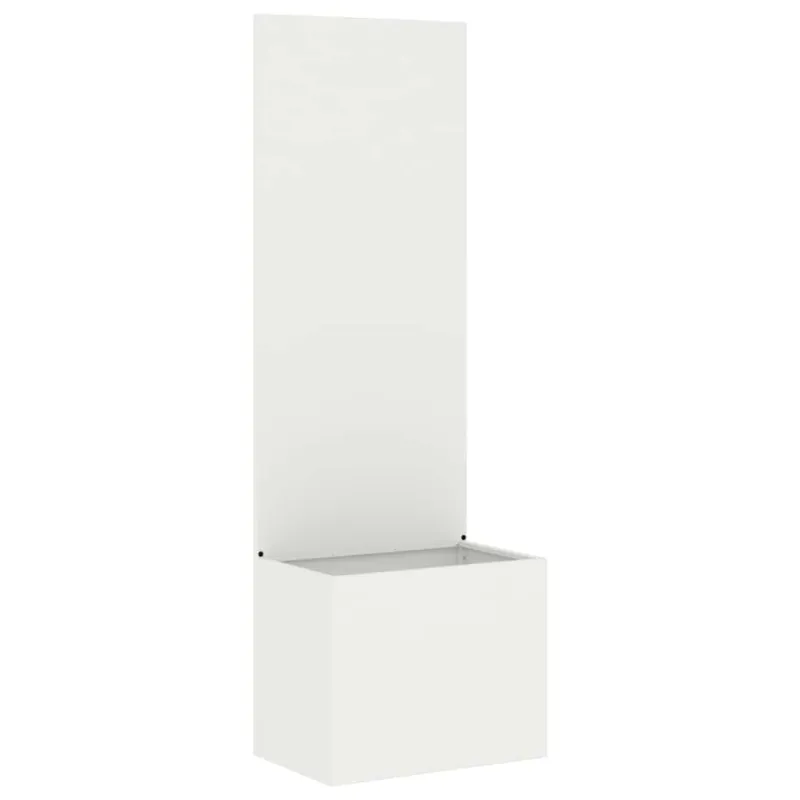 Sodo privatumo ekranas „Fretwork“ Balta 50 x 32 x 150 cm