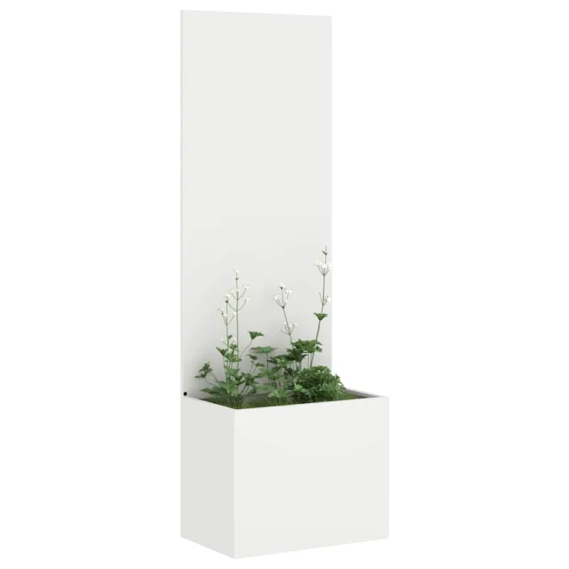 Sodo privatumo ekranas „Fretwork“ Balta 50 x 32 x 150 cm