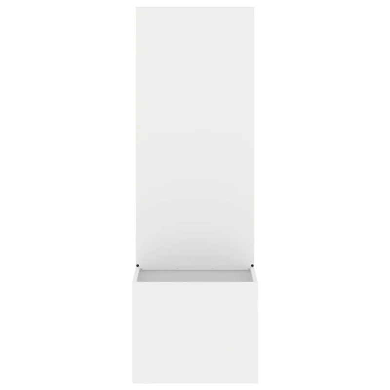 Sodo privatumo ekranas „Fretwork“ Balta 50 x 32 x 150 cm