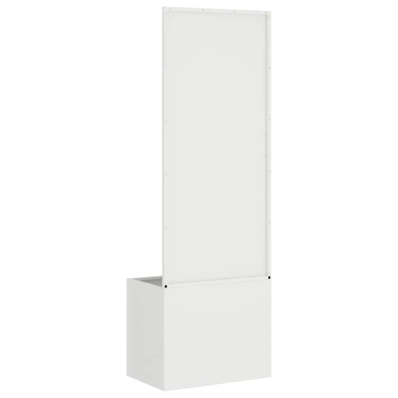 Sodo privatumo ekranas „Fretwork“ Balta 50 x 32 x 150 cm