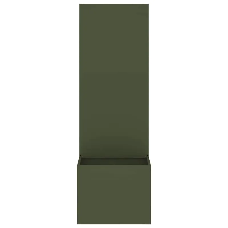 Sodo privatumo ekranas „Fretwork“ Alyvuogių žalia 50 x 150 cm