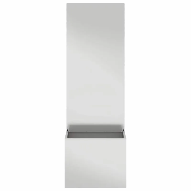 Sodo privatumo ekranas „Fretwork“ Sidabro 50 x 32 x 150 cm