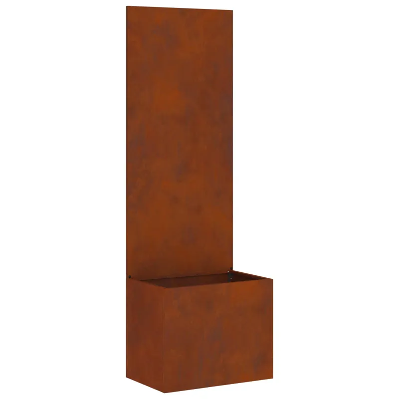 Sodo privatumo ekranas „Fretwork“ Rūdijanti 50 x 32 x 150 cm
