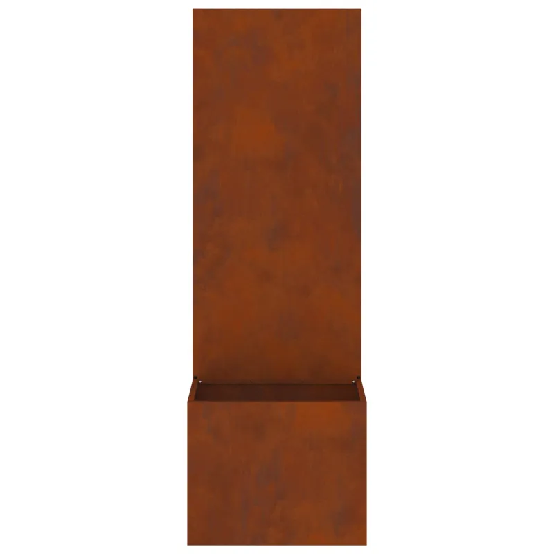 Sodo privatumo ekranas „Fretwork“ Rūdijanti 50 x 32 x 150 cm