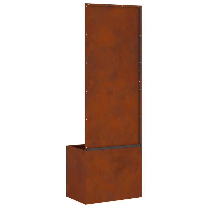 Sodo privatumo ekranas „Fretwork“ Rūdijanti 50 x 32 x 150 cm