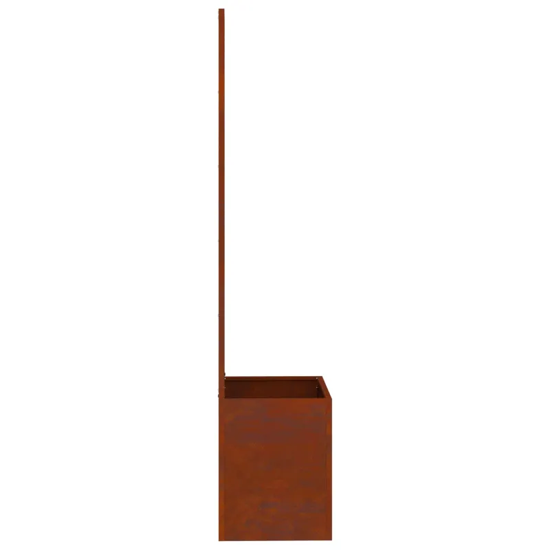 Sodo privatumo ekranas Gėlių Rūdijanti 50 x 150 cm
