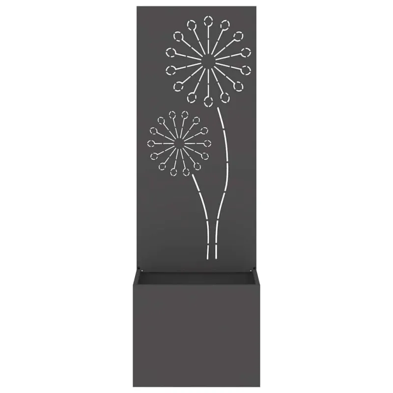 Sodo privatumo ekranas „Fretwork“ Juoda 50 x 150 cm
