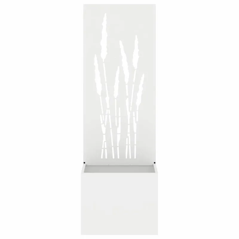 Sodo privatumo ekranas „Fretwork“ Balta 50 x 150 cm