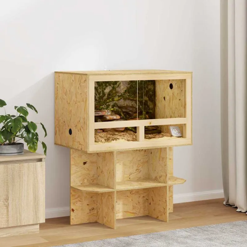 Terariumas Ruda 80 x 50 x 50 cm OSB