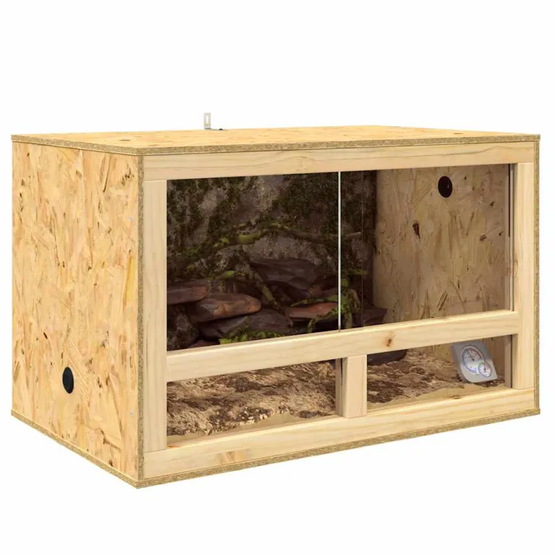Terariumas Ruda 80 x 50 x 50 cm OSB