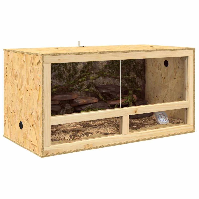 Terariumas Ruda 100 x 50 x 50 cm OSB