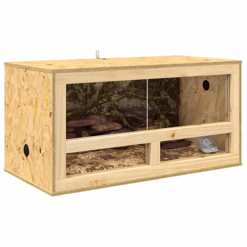 Terariumas Ruda 80 x 40 x 40 cm OSB