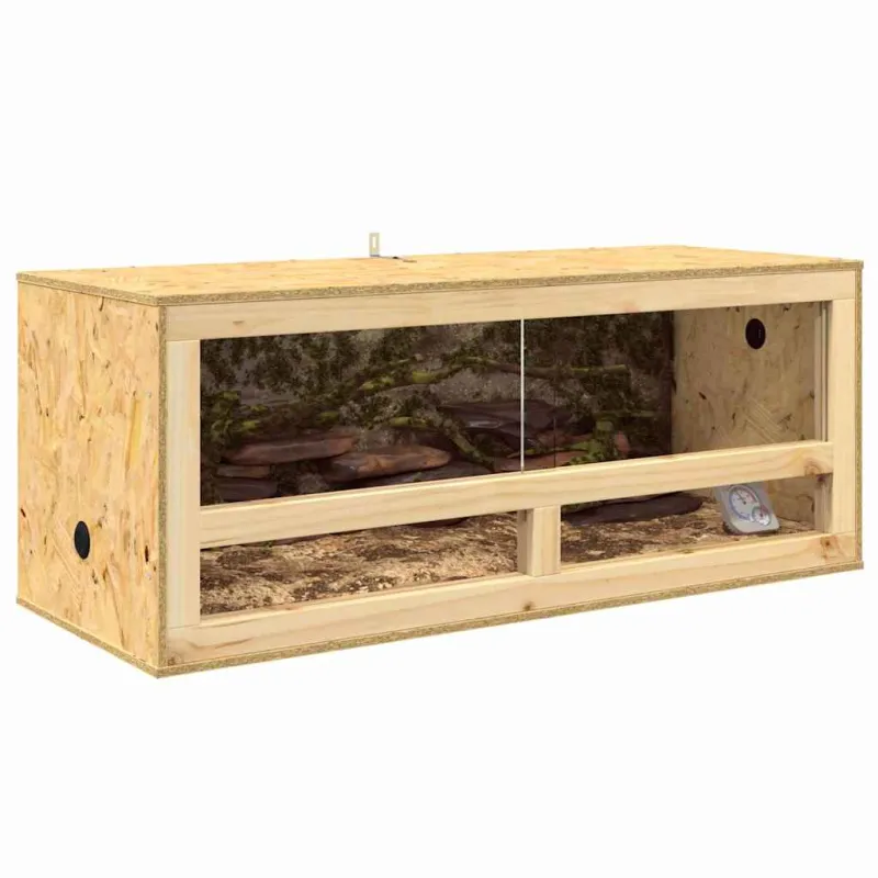 Terariumas Ruda 100 x 40 x 40 cm OSB