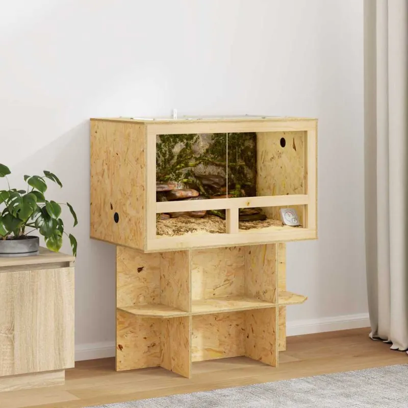 Terariumas Ruda 80 x 50 x 50 cm OSB