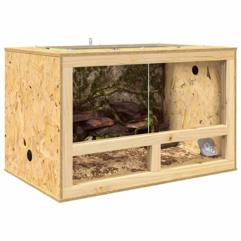 Terariumas Ruda 80 x 50 x 50 cm OSB