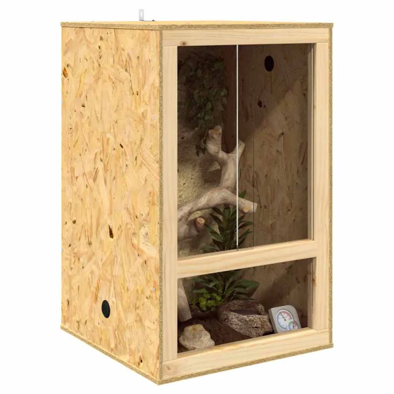 Terariumas Ruda 50 x 50 x 80 cm OSB