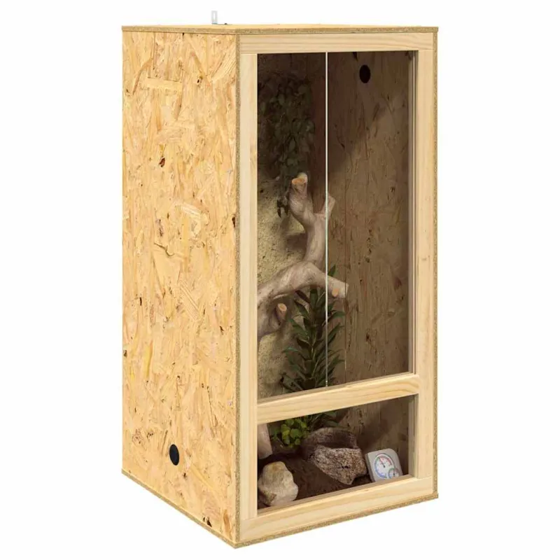 Terariumas Ruda 50 x 50 x 100 cm OSB