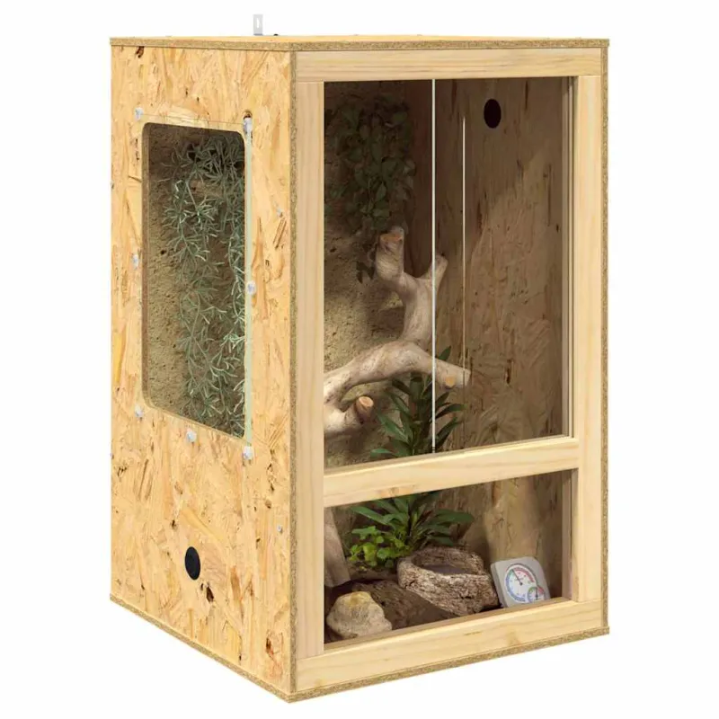 Terariumas Ruda 50 x 50 x 80 cm OSB