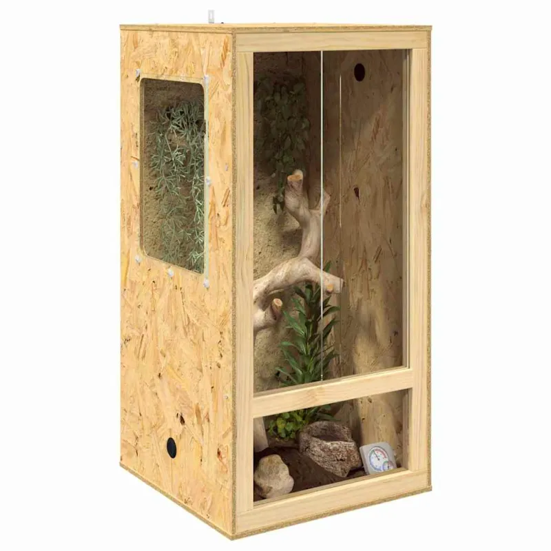 Terariumas Ruda 50 x 50 x 100 cm OSB