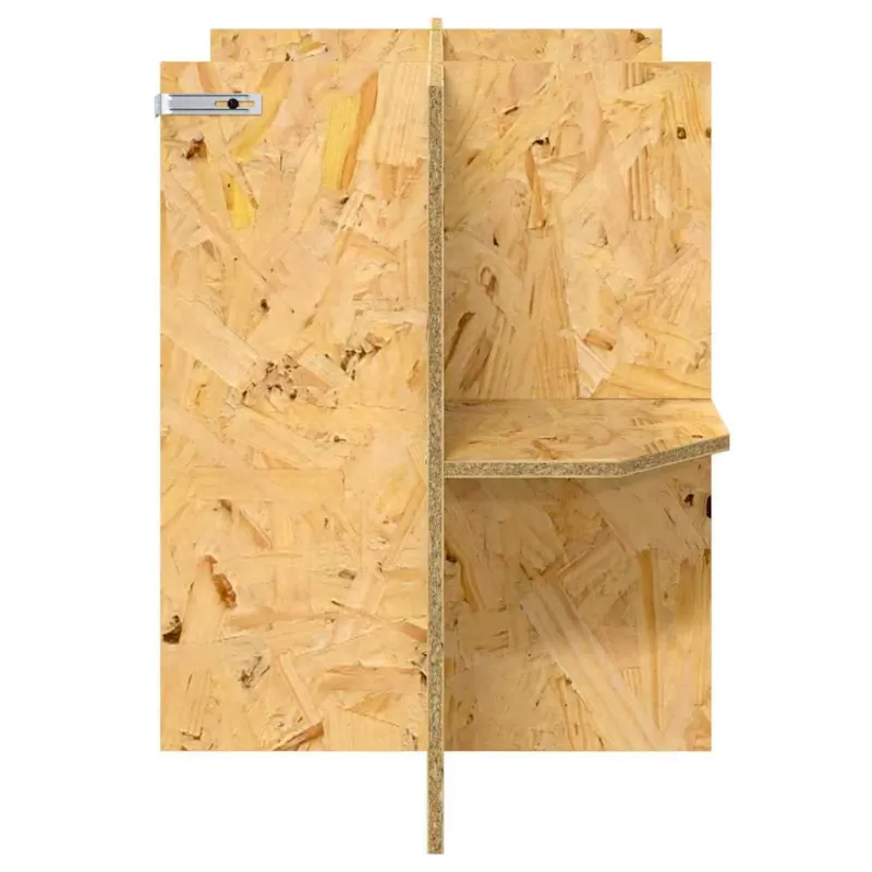 Terariumo bazė su lentyna Ruda 80 x 40 x 50 cm OSB