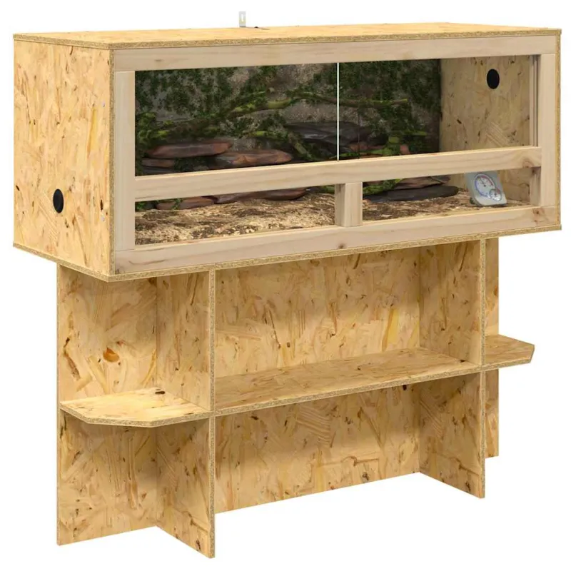 Terariumo bazė su lentyna Ruda 100 x 40 x 50 cm OSB