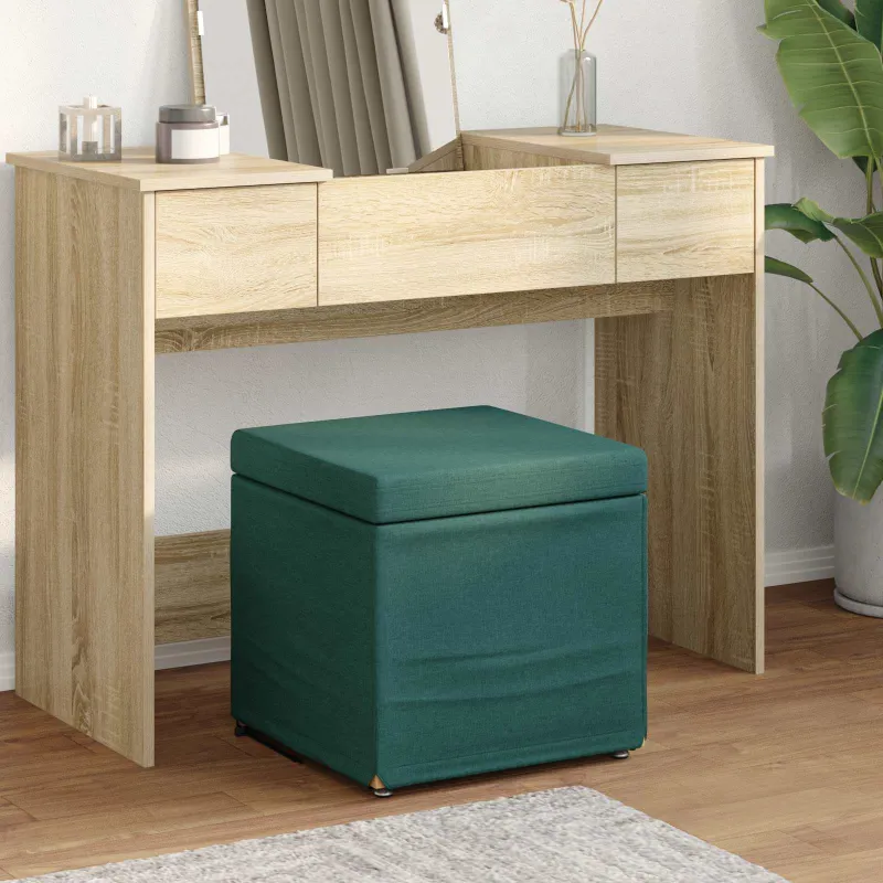 Sūpynes Tamsiai žalia Audinys ir inžinerinė mediena