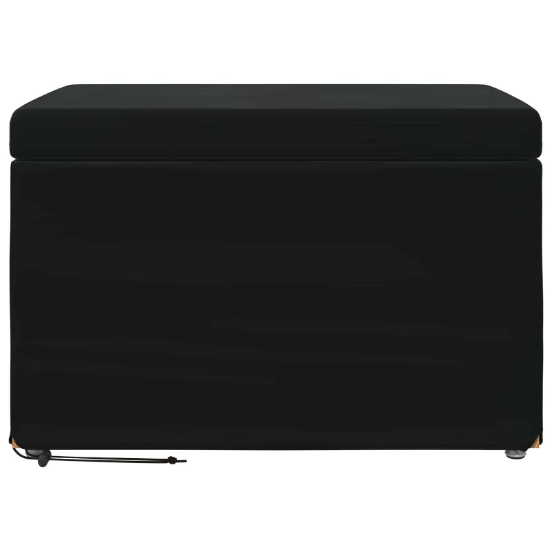 Sūpynes Juoda 61 x 41 x 40 cm Velvetas ir Inžinerinė Medis