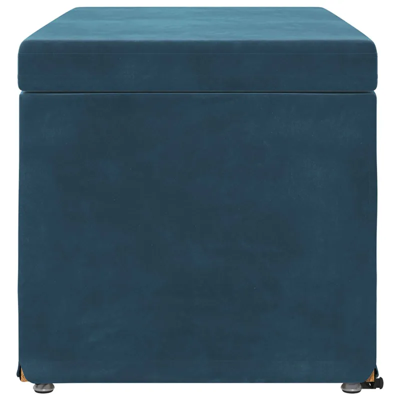 Sūpynes Mėlyna 81 x 41 x 40 cm Velvetas ir Inžinerinė Medis