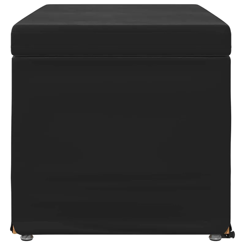 Sūpynes Juoda 81 x 41 x 40 cm Velvetas ir Inžinerinė Medis