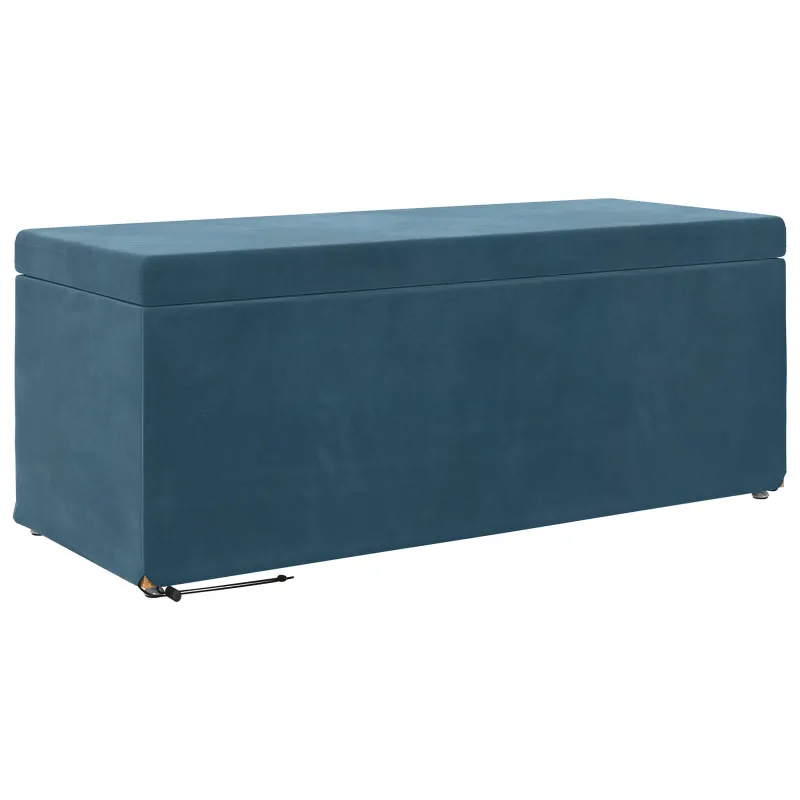 Sūpynes Mėlyna 101 x 41 x 40 cm Velvetas ir Inžinerinė Medis