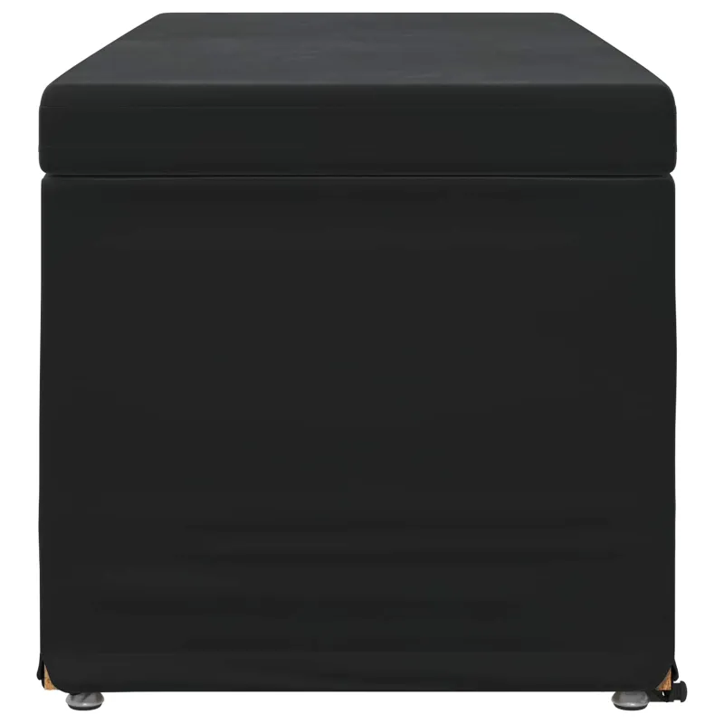 Sūpynes Juoda 101 x 41 x 40 cm Velvetas ir Inžinerinė Medis