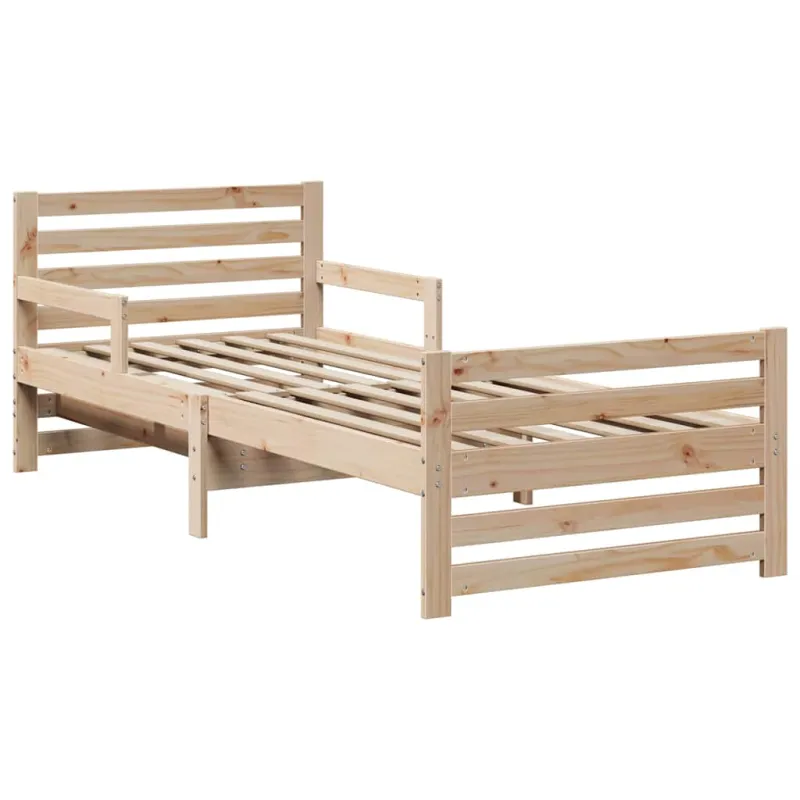 Lovos rėmas su galvūgalio Ruda 80 x 200 cm Apdirbta mediena