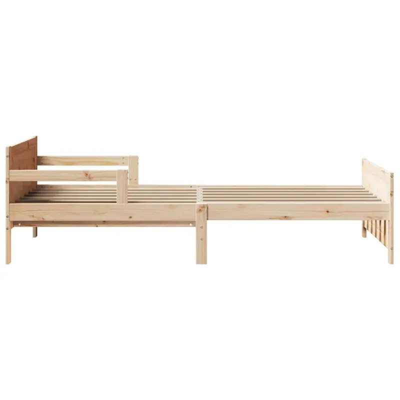 Lovos rėmas su galvūgalio Ruda 80 x 200 cm Apdirbta mediena
