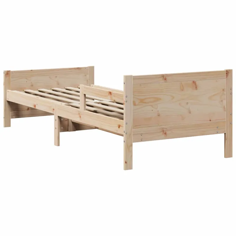 Lovos rėmas su galvūgalio Ruda 80 x 200 cm Apdirbta mediena