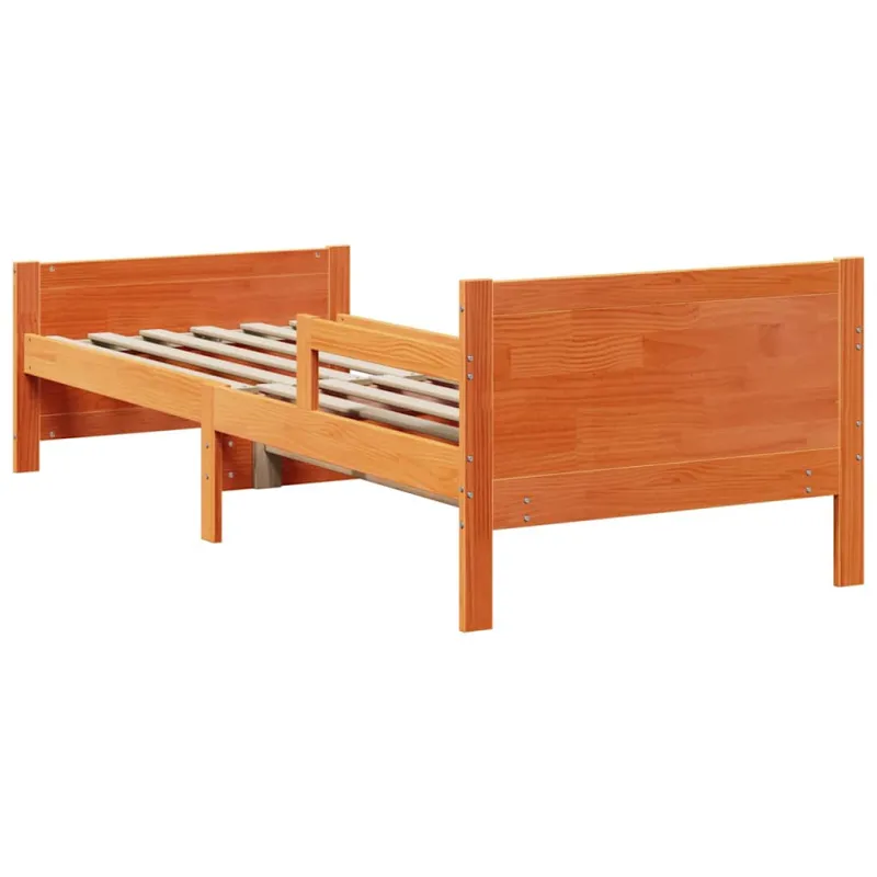 Lovos rėmas Vaško ruda 80 x 200 cm Apdirbta mediena