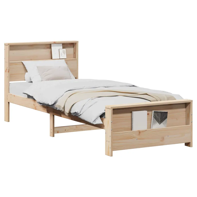 Lovos rėmas su galvūgalio Ruda 80 x 200 cm Apdirbta mediena