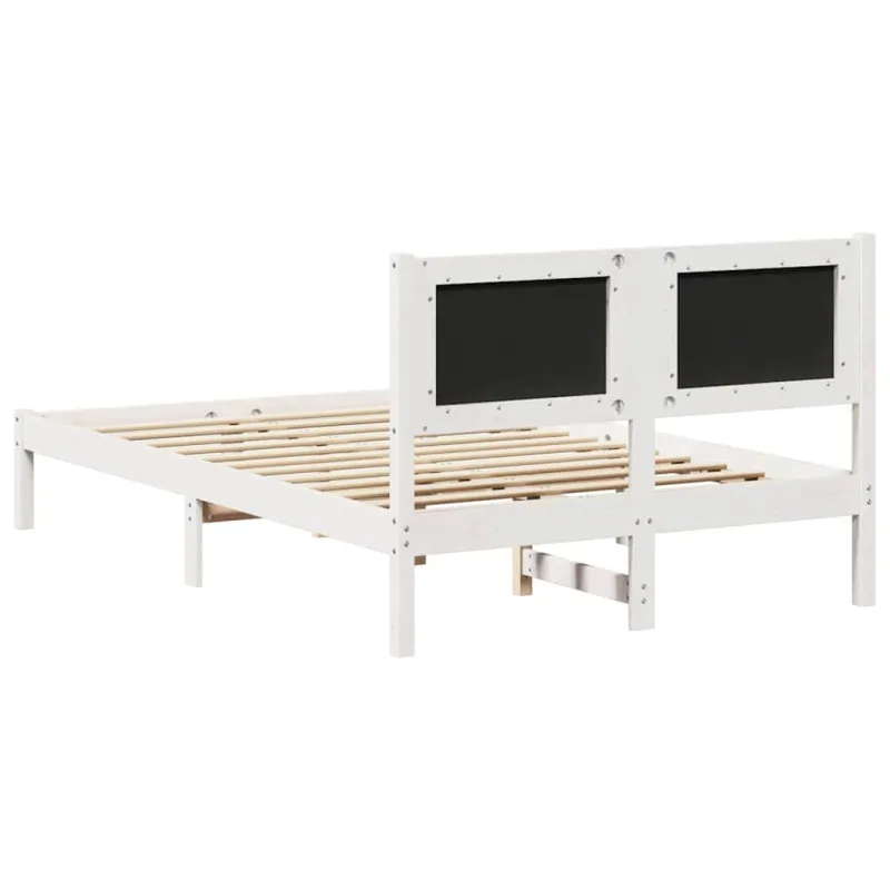 Lovos rėmas Šviesiai pilka 120 x 200 cm Kietos pušies mediena