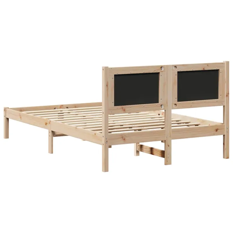 Lovos rėmas Taupe 120 x 190 cm Kietos pušies mediena