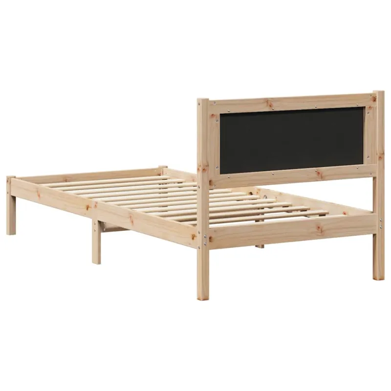 Lovos rėmas Taupe 100 x 200 cm Kietos pušies mediena