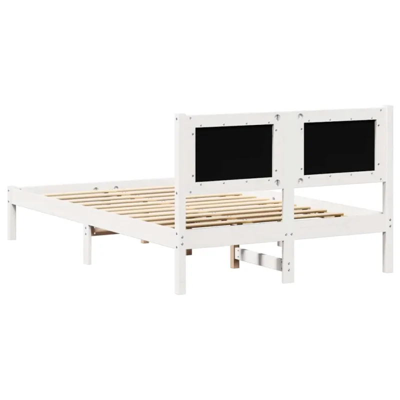 Lovos rėmas Šviesiai pilka 120 x 200 cm Kietos pušies mediena