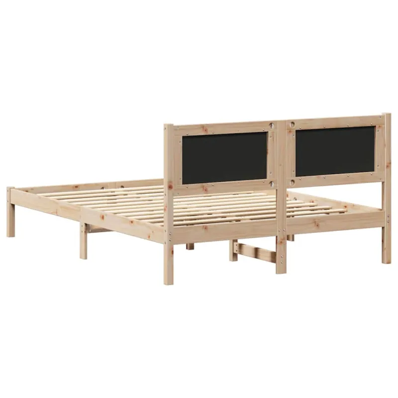 Lovo rėmas su apmuštu galvūgaliu Šviesiai pilka 140 x 190 cm