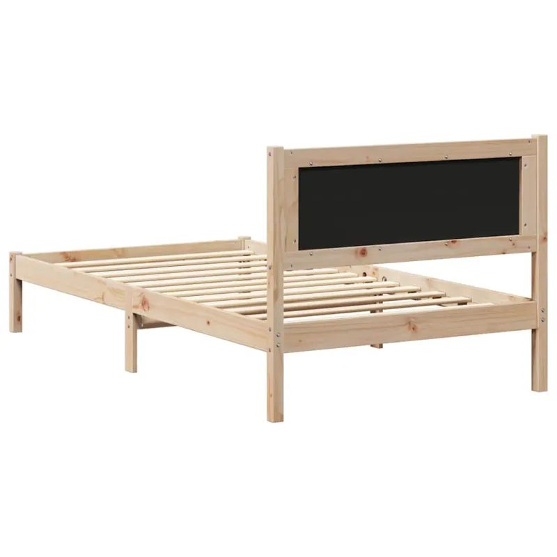 Lovo rėmas su apmuštu galvūgaliu Šviesiai pilka 100 x 200 cm