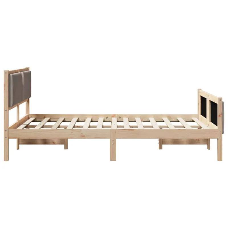 Lovos rėmas su galvūgalio Tortora 135 x 190 cm audinys