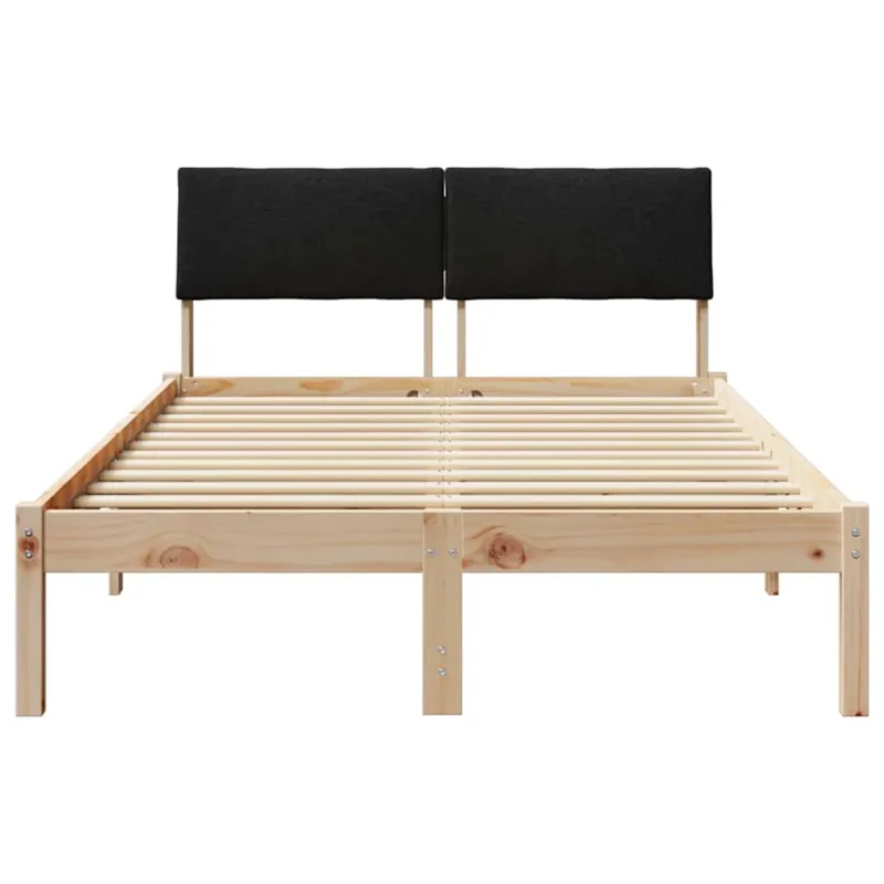 Lovos rėmas Ruda ir juoda 120 x 190 cm Pušies masyvas