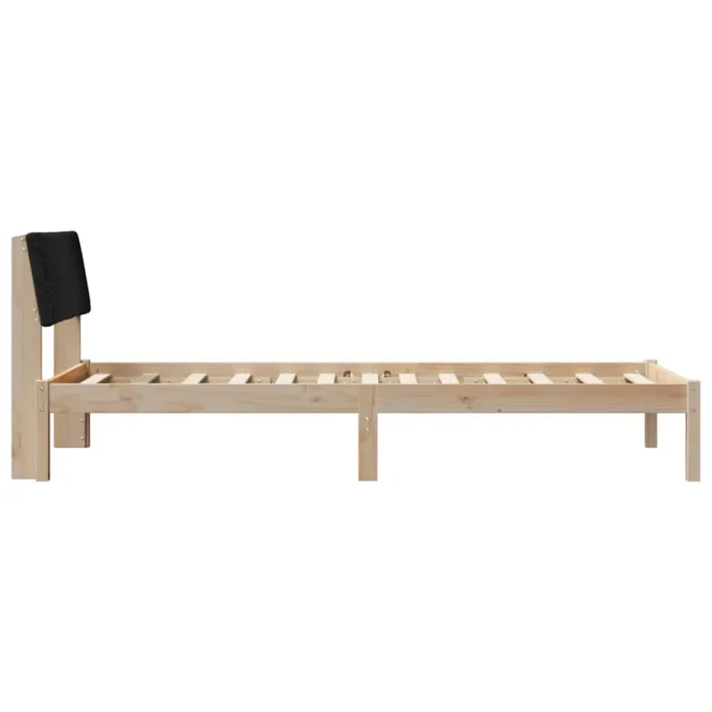 Lovos rėmas Ruda ir juoda 90 x 190 cm Pušies masyvas