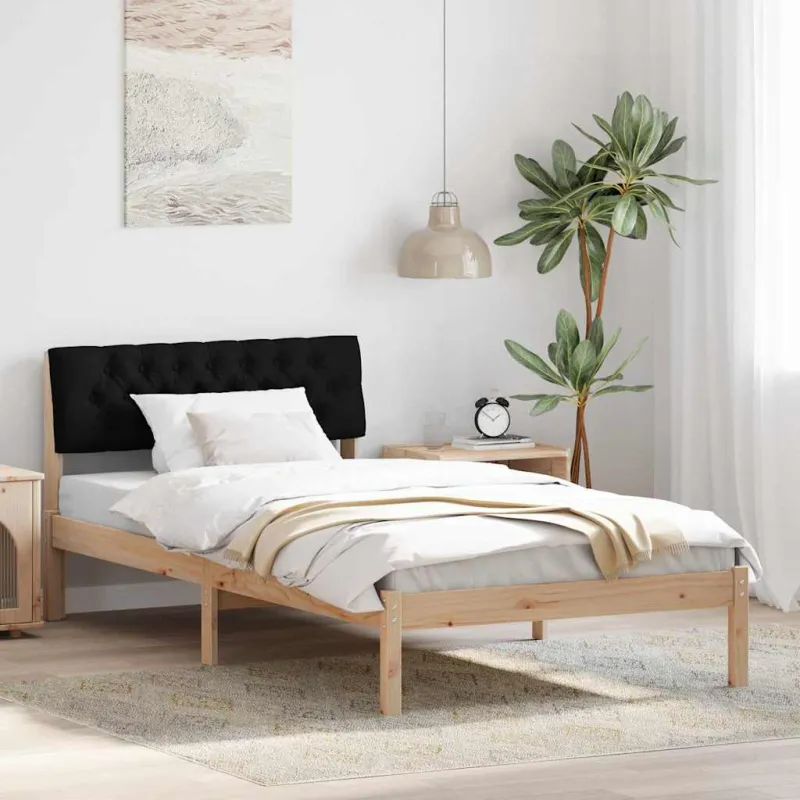 Lovos rėmas Ruda ir juoda 100 x 200 cm Pušies masyvas