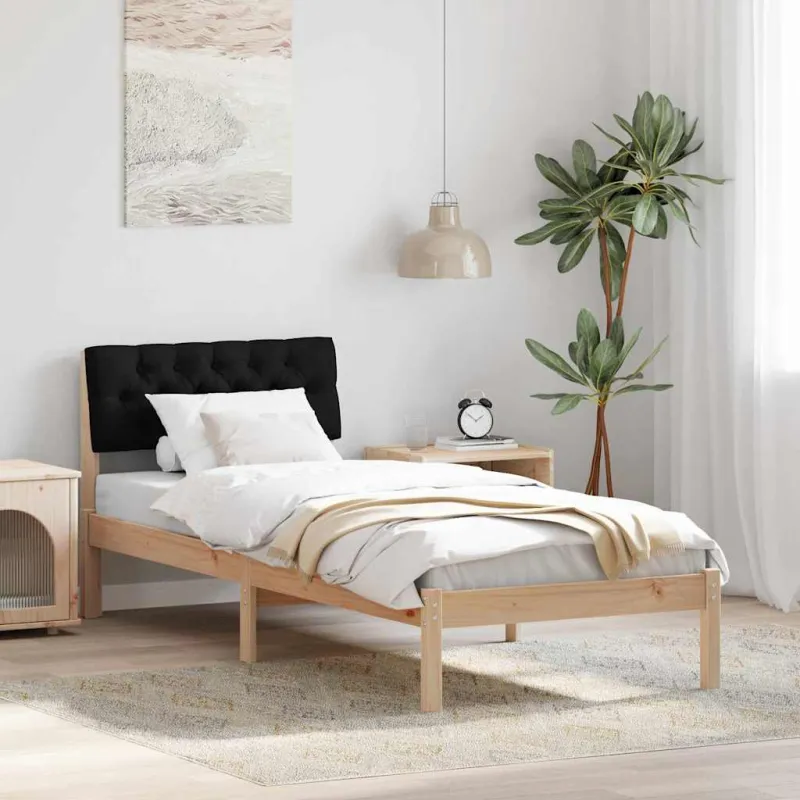 Lovos rėmas Ruda ir juoda 80 x 200 cm Pušies masyvas