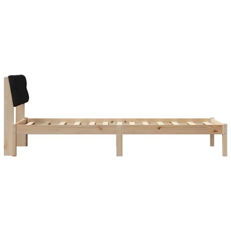 Lovos rėmas Ruda ir juoda 80 x 200 cm Pušies masyvas